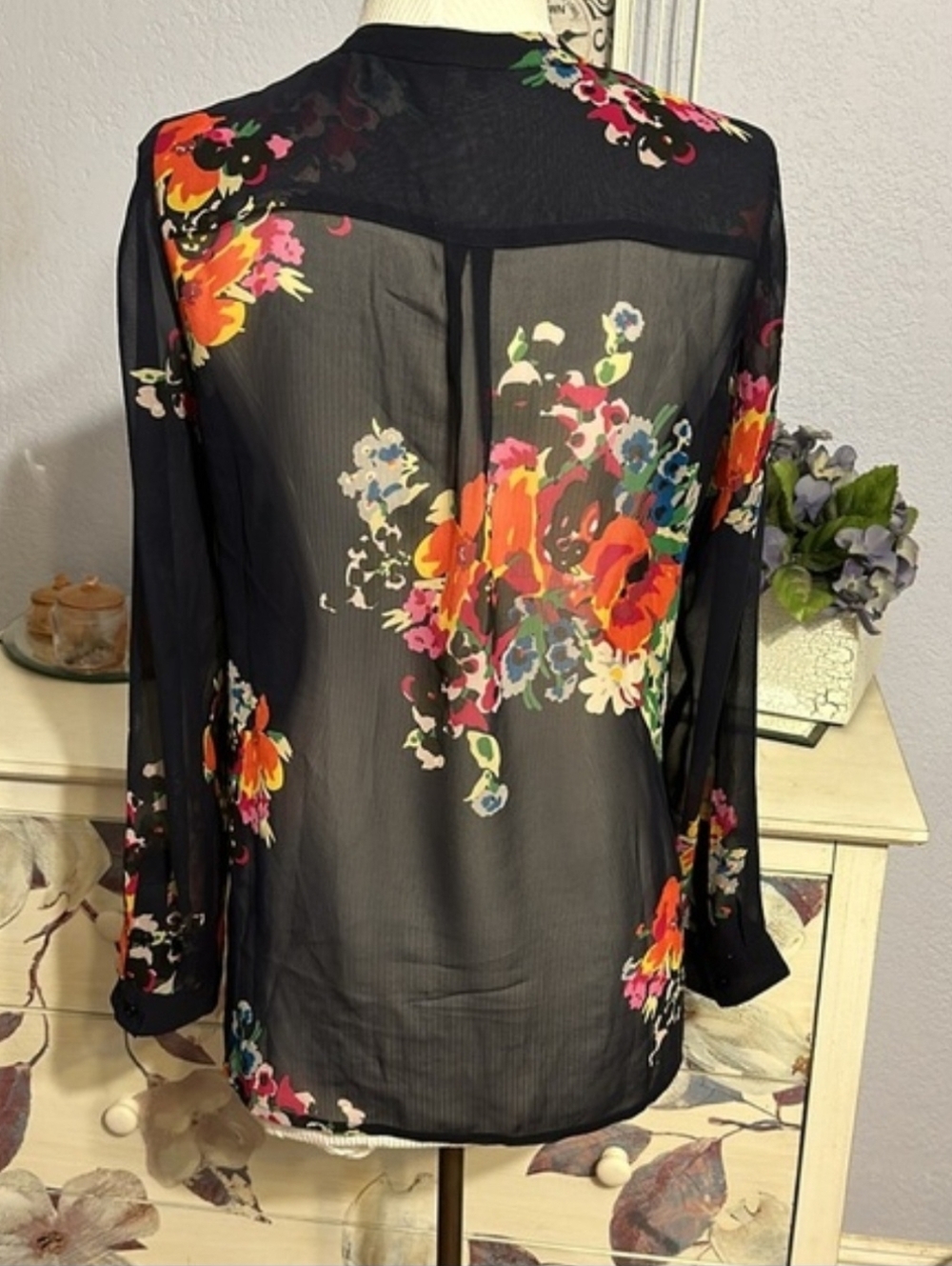 Joie Silk Blouse - Picture 3 of 7